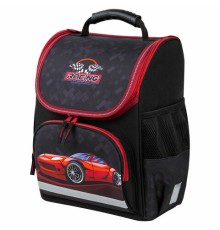 Ранец ПИФАГОР BASIC, 1 отделение, 3 кармана, эргономичная спинка, 