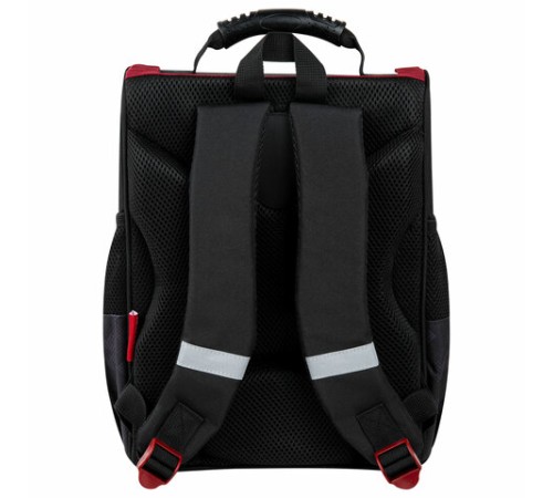 Ранец ПИФАГОР BASIC, 1 отделение, 3 кармана, эргономичная спинка, 