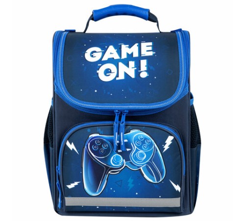 Ранец ПИФАГОР BASIC, 1 отделение, 3 кармана, эргономичная спинка, 