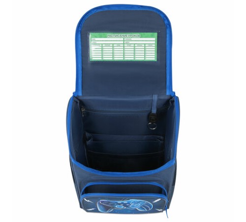 Ранец ПИФАГОР BASIC, 1 отделение, 3 кармана, эргономичная спинка, 