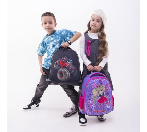 Ранец ПИФАГОР EVA BASIC, 1 отделение, эргономичная спинка, 