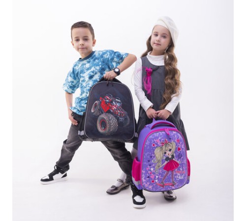 Ранец ПИФАГОР EVA BASIC, 1 отделение, эргономичная спинка, 