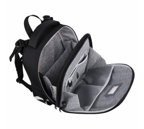 Ранец BRAUBERG SHINY, 2 отделения, с брелоком, 