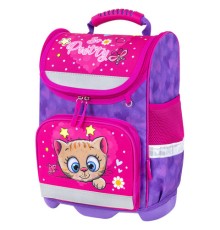 Ранец ЮНЛАНДИЯ WISE, 1 отделение, 3 кармана, устойчивое дно, 