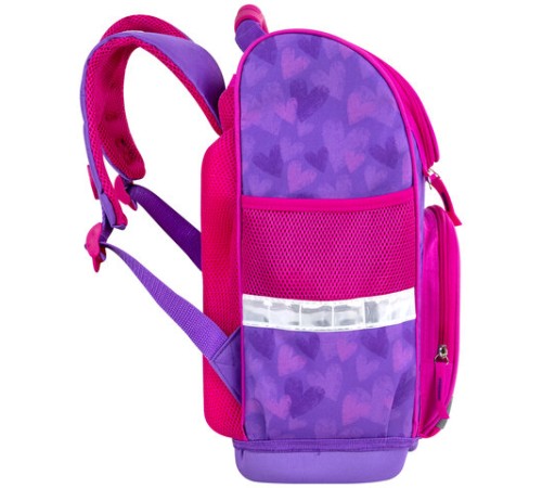 Ранец ЮНЛАНДИЯ WISE, 1 отделение, 3 кармана, устойчивое дно, 