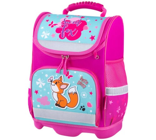 Ранец ЮНЛАНДИЯ WISE, 1 отделение, 3 кармана, устойчивое дно, 