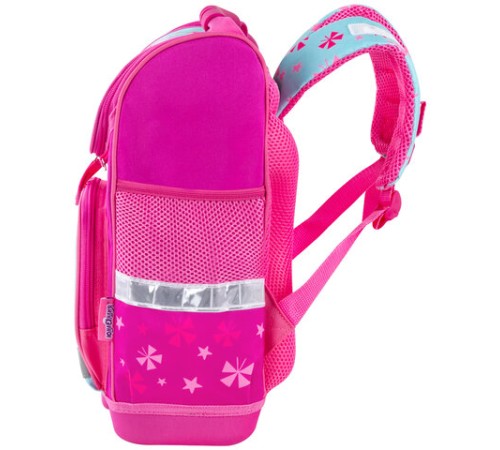 Ранец ЮНЛАНДИЯ WISE, 1 отделение, 3 кармана, устойчивое дно, 