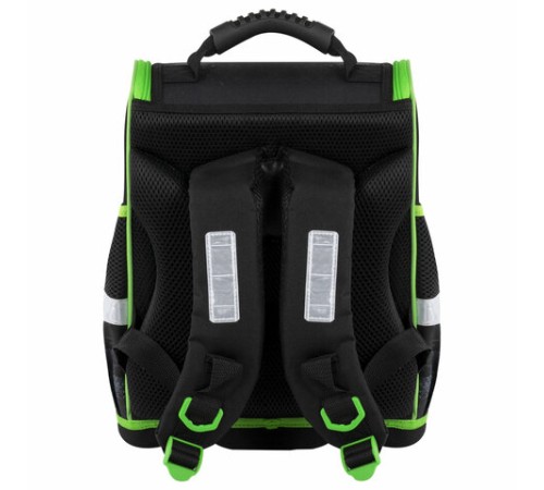 Ранец ЮНЛАНДИЯ WISE, 1 отделение, 3 кармана, устойчивое дно, 