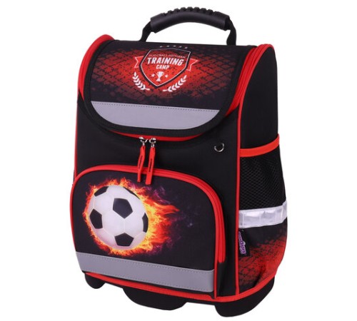 Ранец ЮНЛАНДИЯ WISE, 1 отделение, 3 кармана, устойчивое дно, 