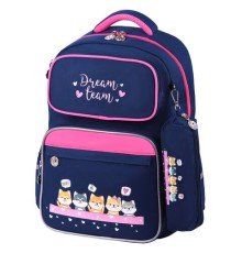 Рюкзак ЮНЛАНДИЯ COMPLETE с пеналом в комплекте, эрго-спинка, 