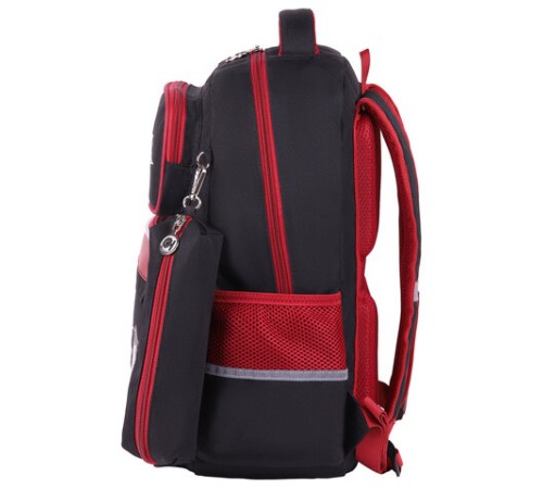 Рюкзак ЮНЛАНДИЯ COMPLETE с пеналом в комплекте, эрго-спинка, 