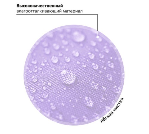 Рюкзак BRAUBERG PASTEL с термонашивками в комплекте, 