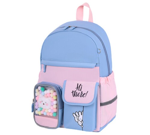 Рюкзак BRAUBERG PASTEL с термонашивками в комплекте, 