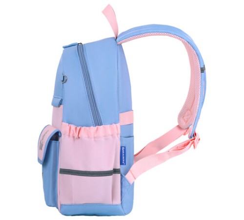 Рюкзак BRAUBERG PASTEL с термонашивками в комплекте, 