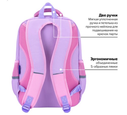 Рюкзак BRAUBERG STAR, 1 отделение, 5 карманов, 