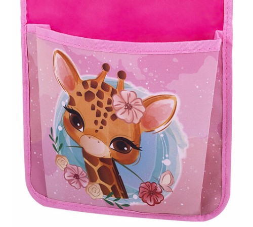 Кармашки-органайзер в шкафчик для детского сада ЮНЛАНДИЯ, 5 карманов, 21х68 см, 