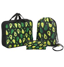 Папка на молнии с ручками А4, мешок для обуви 42х33 см, пенал 20х10 см, 