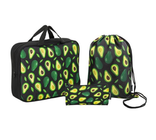 Папка на молнии с ручками А4, мешок для обуви 42х33 см, пенал 20х10 см, 