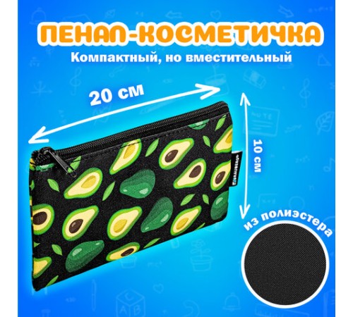 Папка на молнии с ручками А4, мешок для обуви 42х33 см, пенал 20х10 см, 