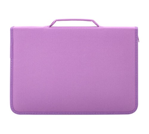 Папка на молнии BRAUBERG А4 с ручкой, с органайзером, 1 отделение, 