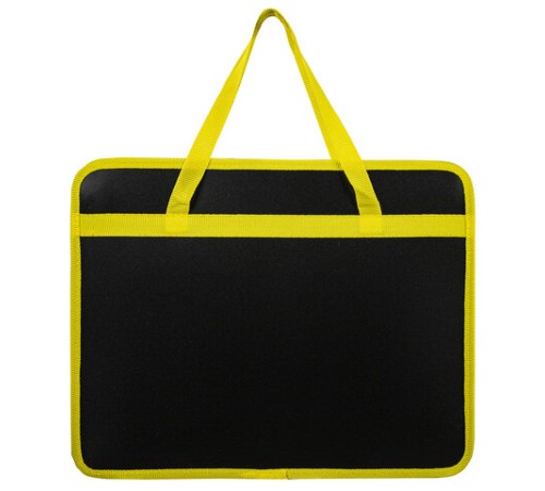 Папка на молнии с ручками BRAUBERG А4, 1 отделение, пластик, 80 мм, 