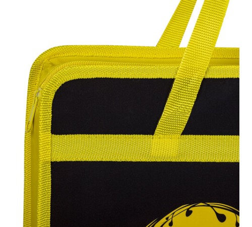 Папка на молнии с ручками BRAUBERG А4, 1 отделение, пластик, 80 мм, 