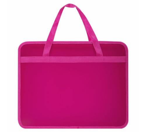 Папка на молнии с ручками BRAUBERG А4, 1 отделение, пластик, 80 мм, 