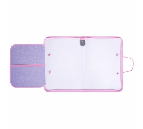 Папка для труда на молнии с ручками ПИФАГОР А4, 1 отделение, пластик, органайзер, 