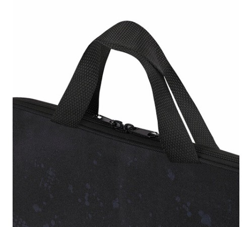 Папка на молнии с ручками BRAUBERG А4, 1 отделение, полиэстер, 20 мм, 