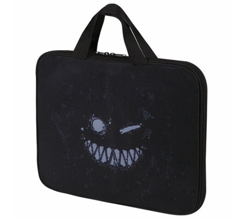 Папка на молнии с ручками BRAUBERG А4, 1 отделение, полиэстер, 20 мм, 