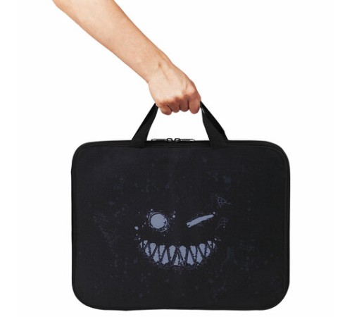 Папка на молнии с ручками BRAUBERG А4, 1 отделение, полиэстер, 20 мм, 