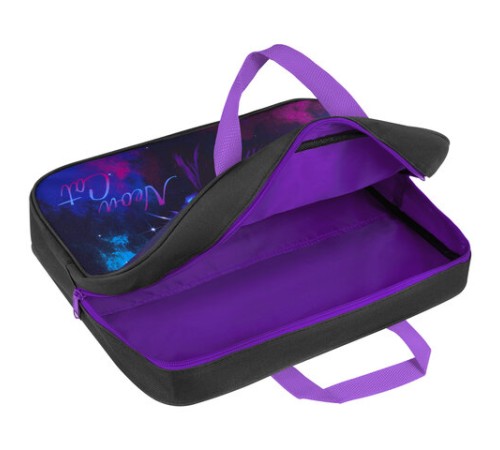 Папка на молнии с ручками BRAUBERG А4, 1 отделение, полиэстер, 80 мм, 