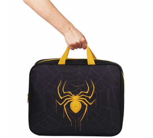 Папка на молнии с ручками BRAUBERG А4, 1 отделение, полиэстер, 80 мм, 