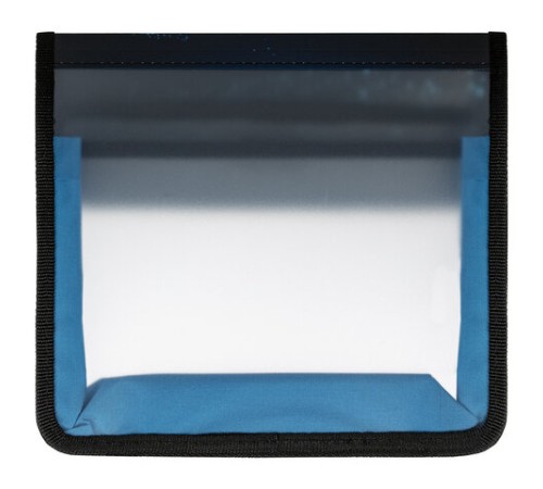 Папка для тетрадей ЮНЛАНДИЯ А5, пластик, 2 отделения, клапан на липучке, 