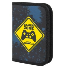 Пенал ПИФАГОР, 1 отделение, полиэстер, 19х13 см, 