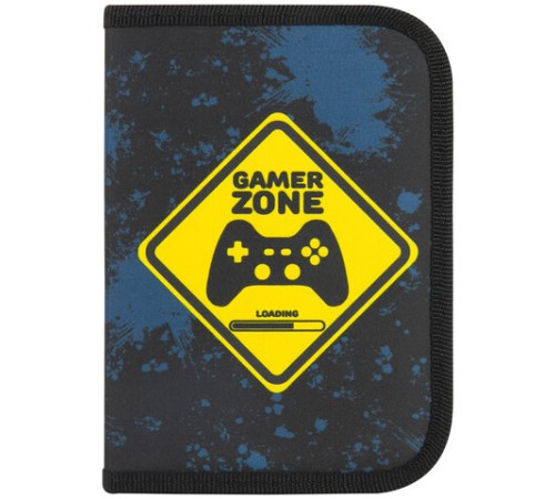 Пенал ПИФАГОР, 1 отделение, полиэстер, 19х13 см, 