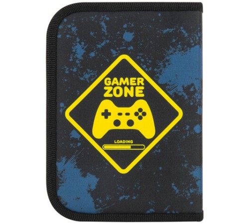 Пенал ПИФАГОР, 1 отделение, полиэстер, 19х13 см, 