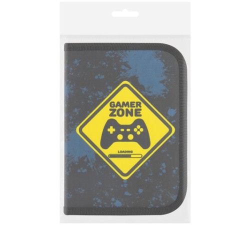 Пенал ПИФАГОР, 1 отделение, полиэстер, 19х13 см, 