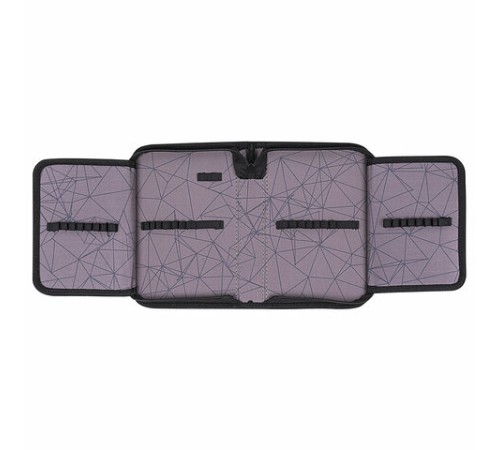 Пенал BRAUBERG, 1 отделение, 2 откидные планки, полиэстер, 21х14 см, 