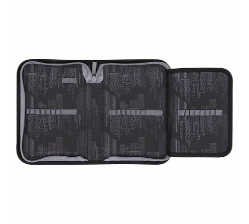 Пенал BRAUBERG, 1 отделение, 1 откидная планка, полиэстер, 21х14 см, 