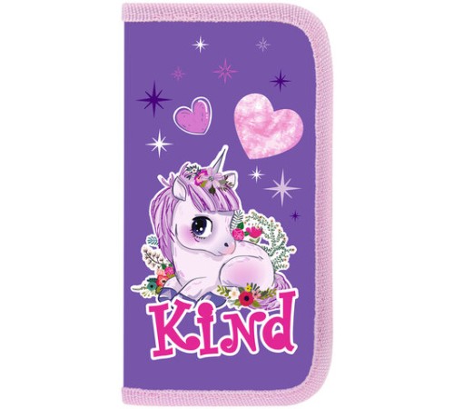 Пенал ПИФАГОР, 2 отделения, ламинированный картон, 19х11 см, 