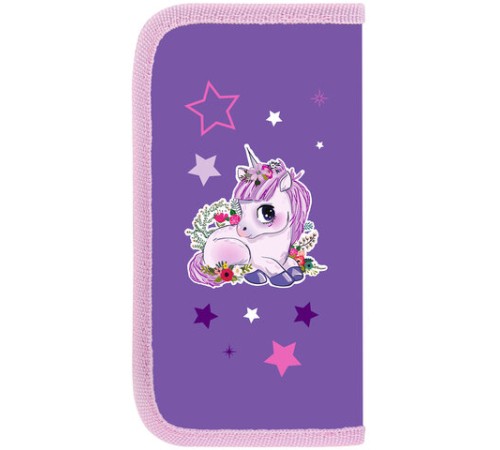 Пенал ПИФАГОР, 2 отделения, ламинированный картон, 19х11 см, 