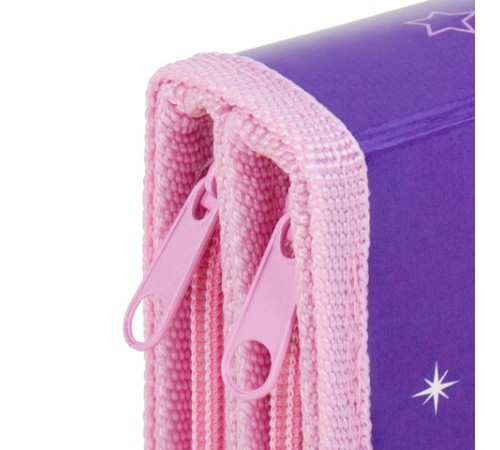 Пенал ПИФАГОР, 2 отделения, ламинированный картон, 19х11 см, 