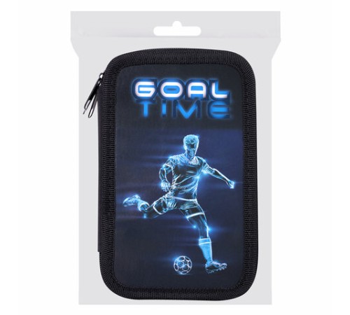 Пенал ПИФАГОР, 3 отделения, ламинированный картон, 19х11 см, 