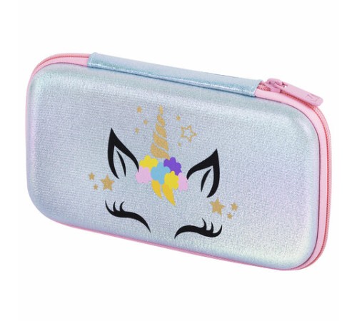 Пенал BRAUBERG SHINY, 1 отделение, 1 откидная планка, EVA, 22х13х4 см, 