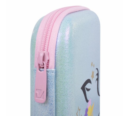 Пенал BRAUBERG SHINY, 1 отделение, 1 откидная планка, EVA, 22х13х4 см, 