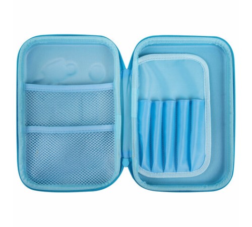 Пенал BRAUBERG KIDS большой удобный с откидной планкой, EVA, 22х15х4 см, 