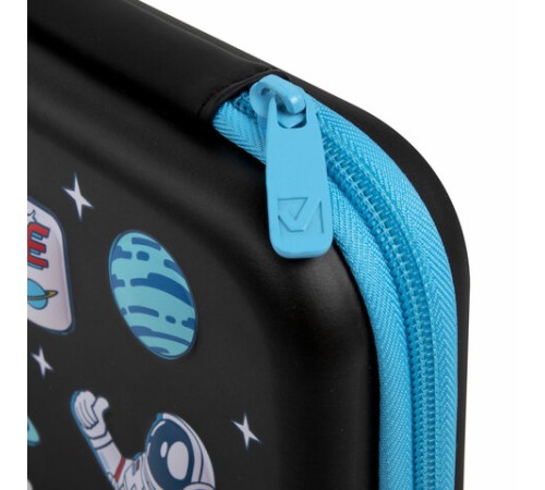 Пенал BRAUBERG KIDS большой удобный с откидной планкой, EVA, 22х15х4 см, 