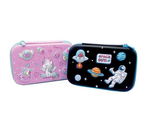 Пенал BRAUBERG KIDS большой удобный с откидной планкой, EVA, 22х15х4 см, 