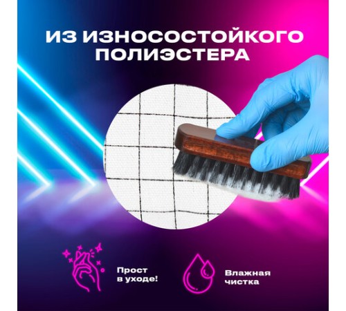 Пенал-косметичка BRAUBERG с ручкой, 1 откидная планка, полиэстер, 22x10х8 см, 